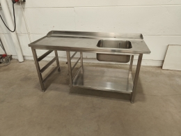 Evrier inox 1.7m 